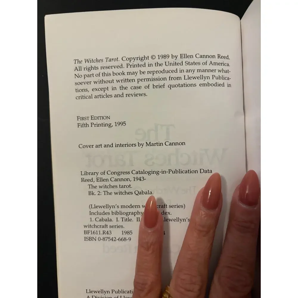 Llewellyn paperback copy